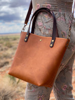 Lotus Crossbody Tote ~ Natural