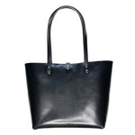 Large Lotus Tote ~  Black