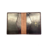 Bifold Wallet ~ Burgundy Shell Cordovan