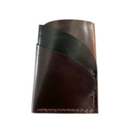 Canyon Wallet ~ Burgundy/ Black Shell Cordovan