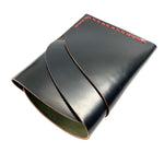 Canyon Wallet ~ Black Shell Cordovan