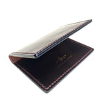 Bifold Wallet ~ Burgundy Shell Cordovan